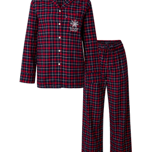 Miranda bomullsflanellpyjamasett med rutemønster v:5091139 Miranda bomullsflanellpyjamasett med rutemønster v:5091139