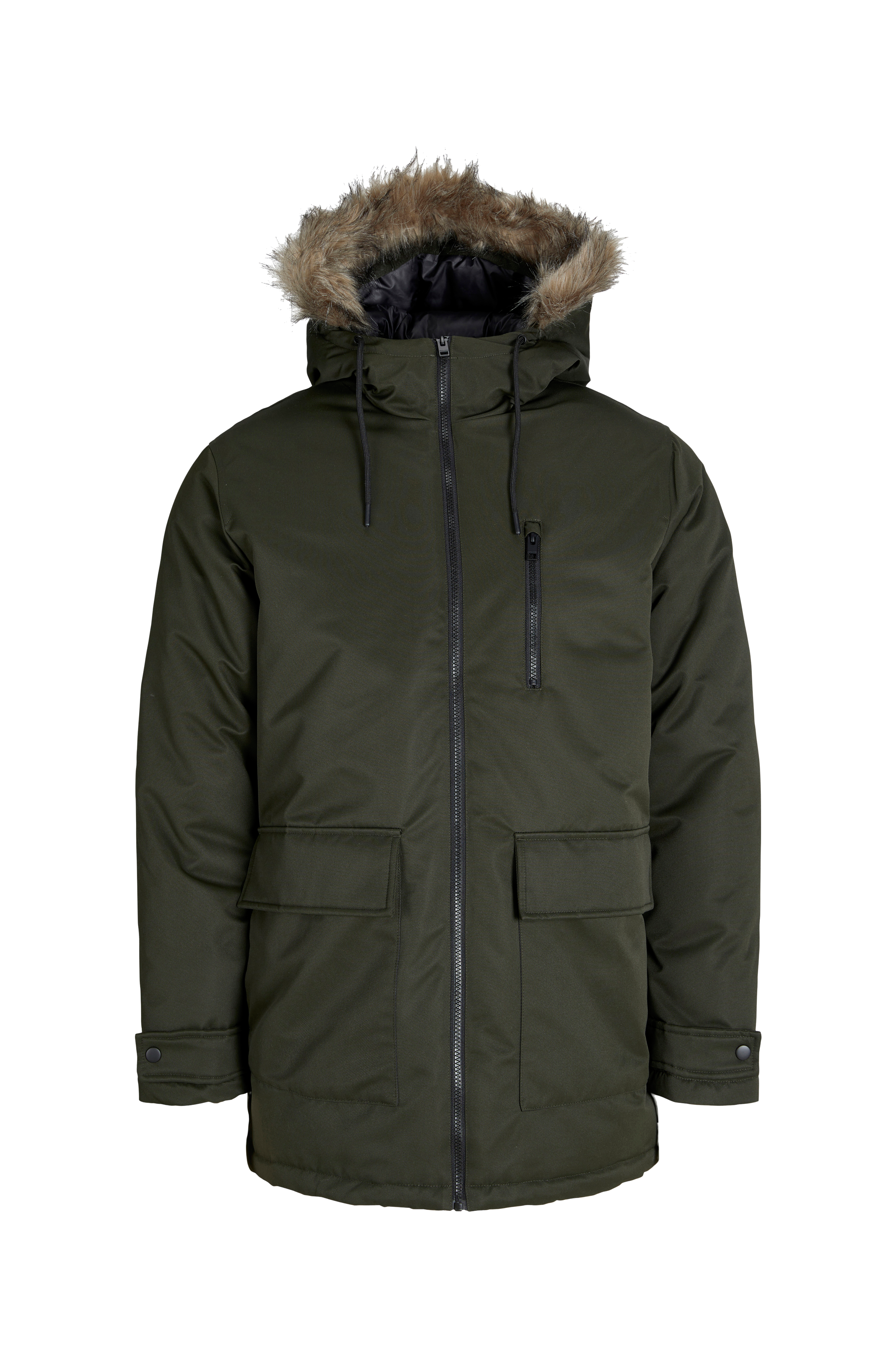 Parka jjCharlie Detachable Faux Fur v:7912791