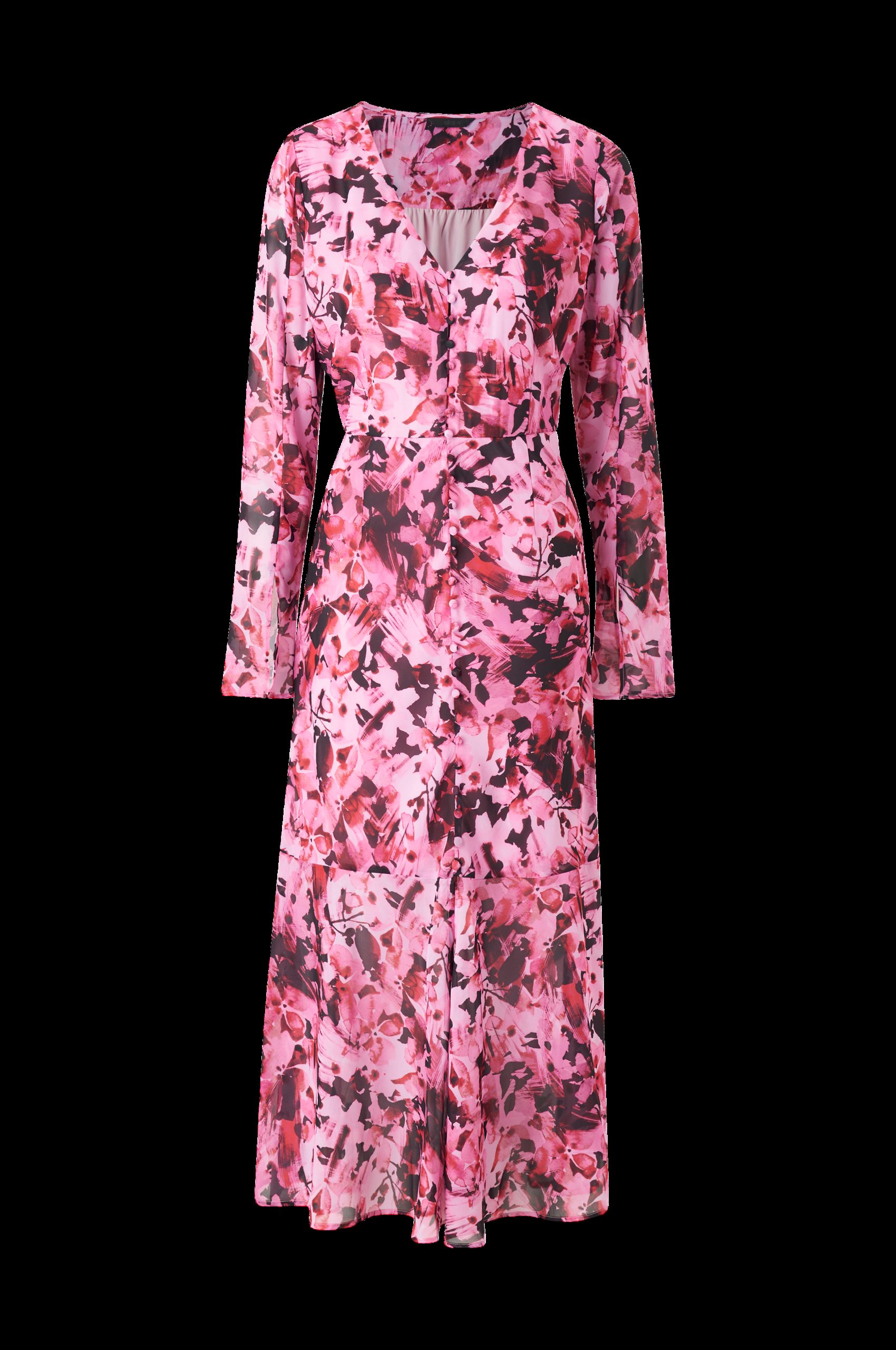 Maxikjole i chiffon v:9246256