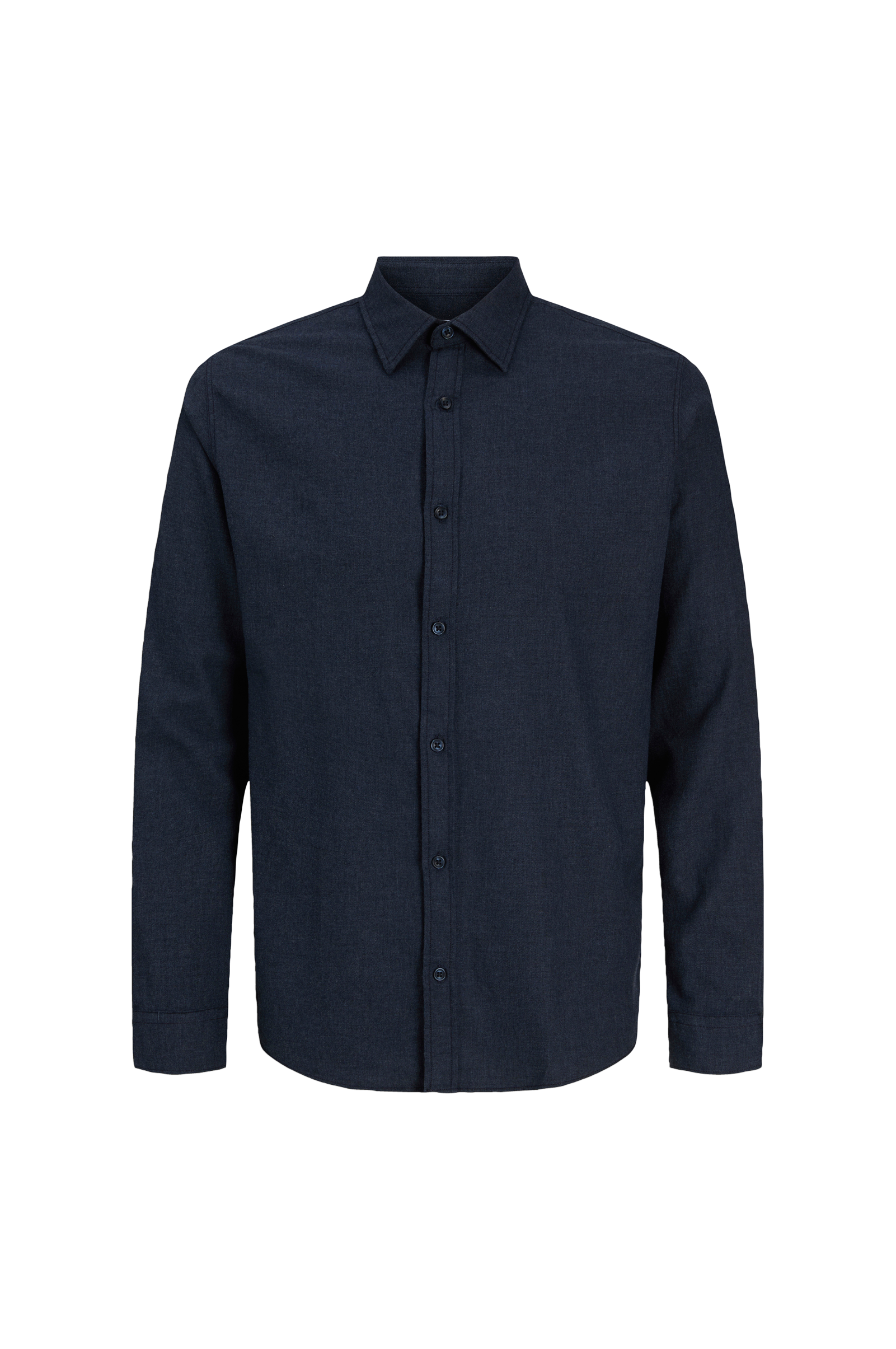 Skjorte Jjefield Melange Shirt Ls Sn v:2719529