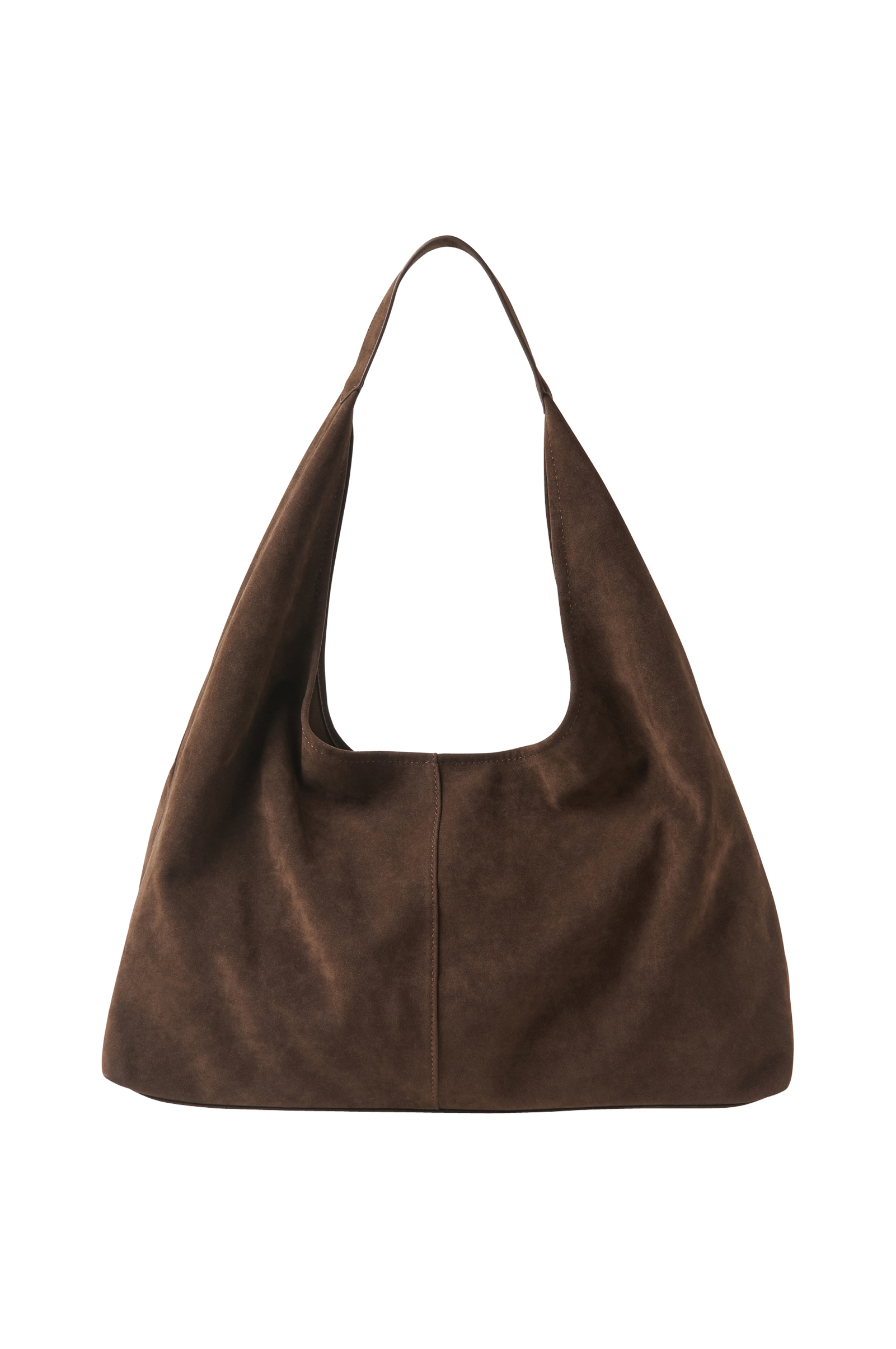 Totebag i semsket skinnimitasjon v:1836411