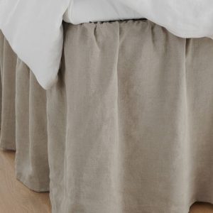 Sengekappe Candice i vasket lin 60 cm v:3114406 Sengekappe Candice i vasket lin 60 cm v:3114406