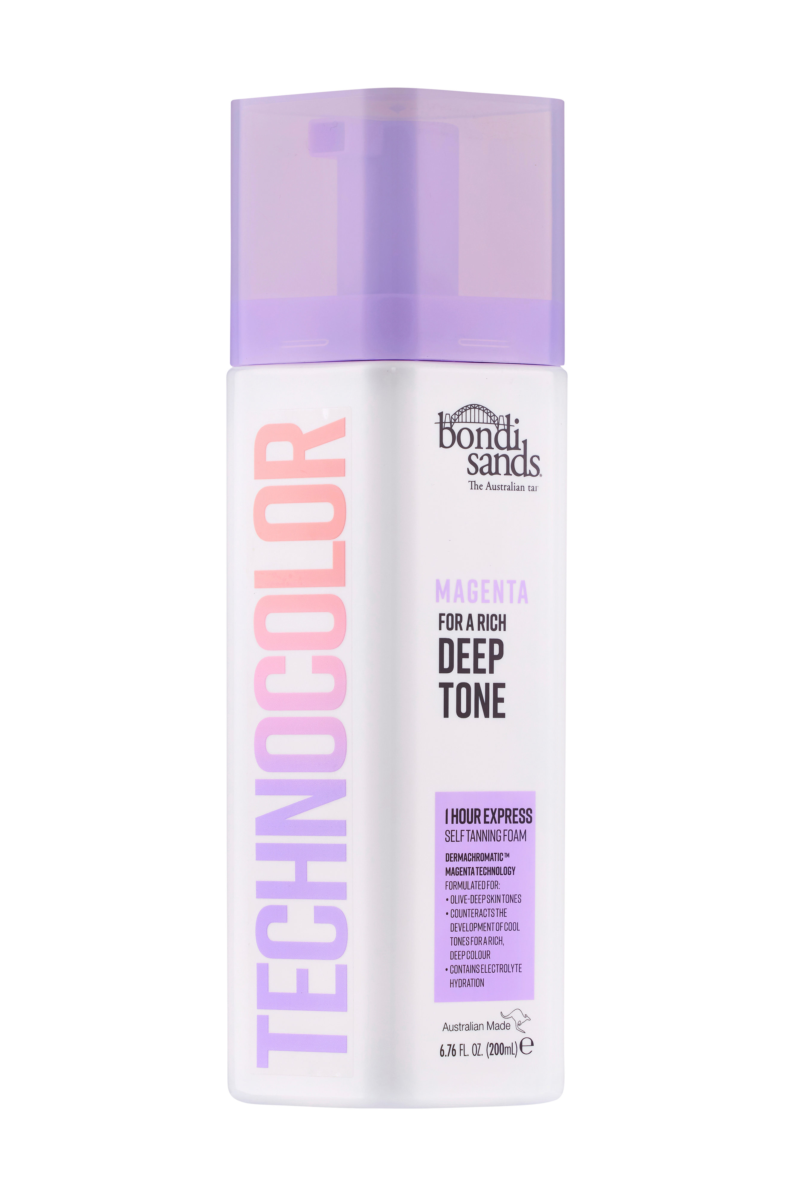 Technocolor 1 Hour Express Self Tanning Foam 200ml v:8104314