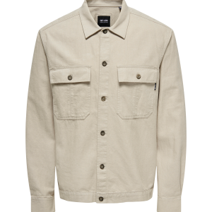 Overtreksskjorte onsKennet Life LS Linen Overshirt N v:5238314 Overtreksskjorte onsKennet Life LS Linen Overshirt N v:5238314