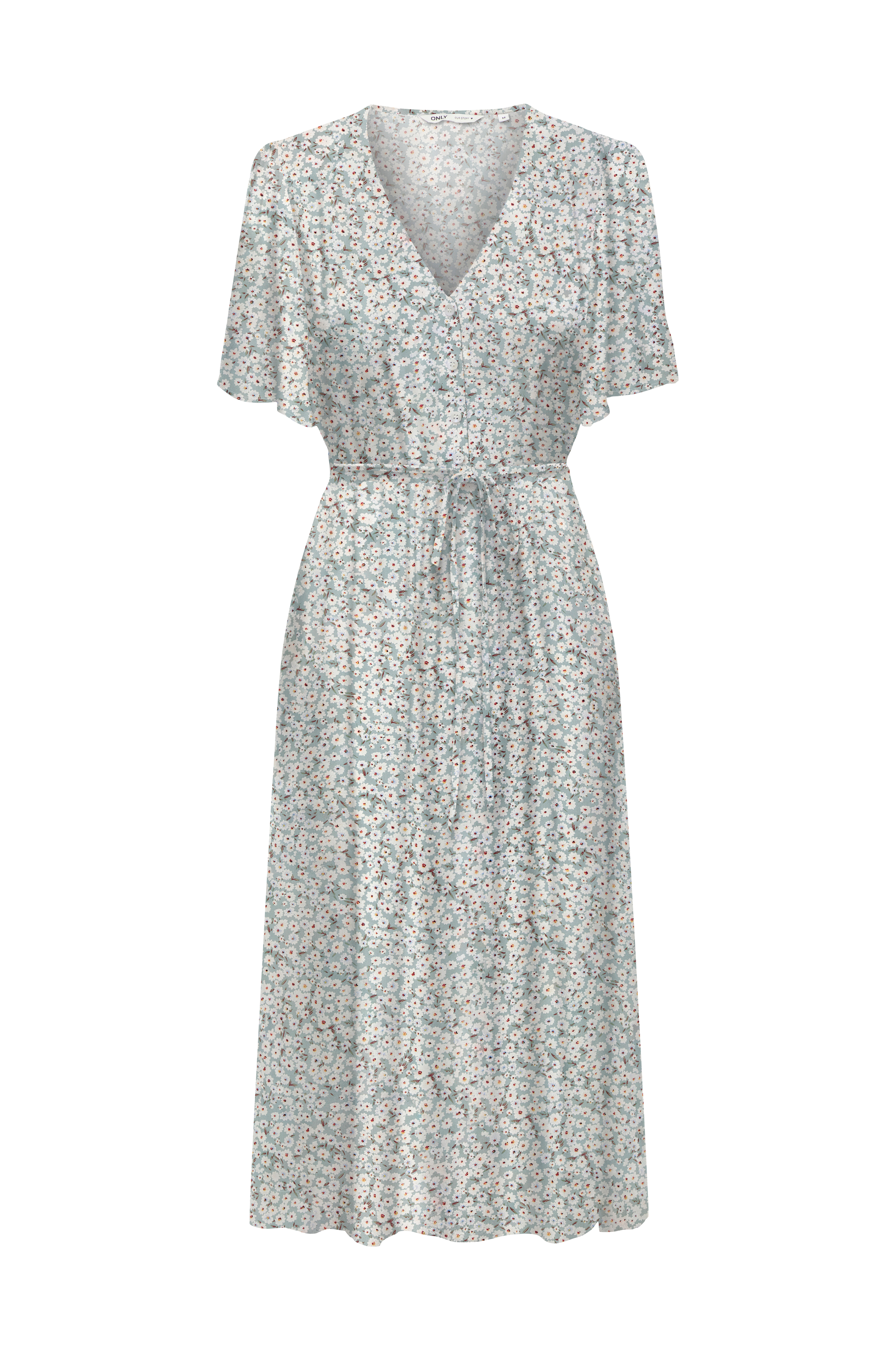 Kjole onlHalia Life S/S Midi Dress Wvn NO v:7810969