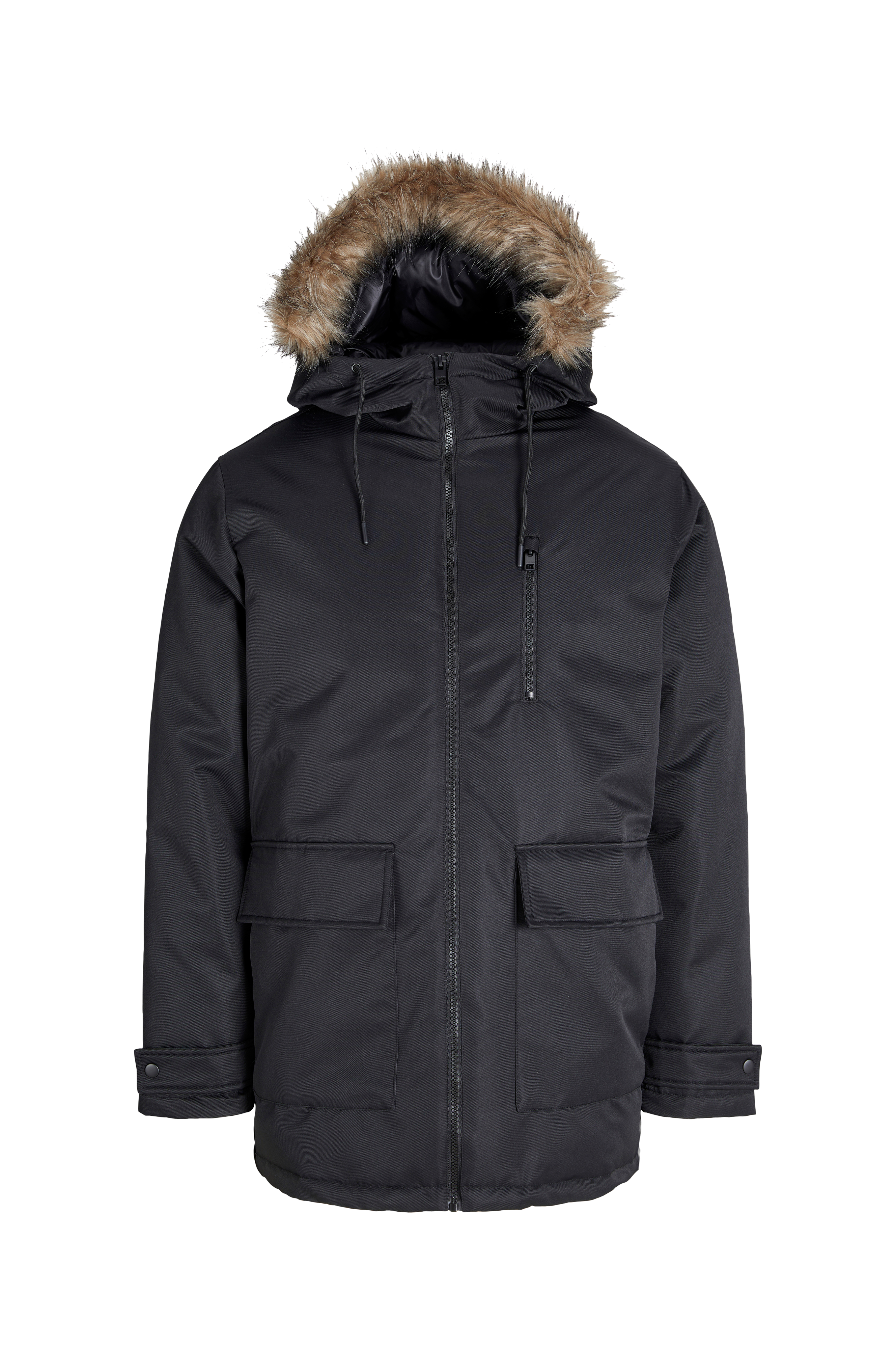 Parka jjCharlie Detachable Faux Fur v:1996324