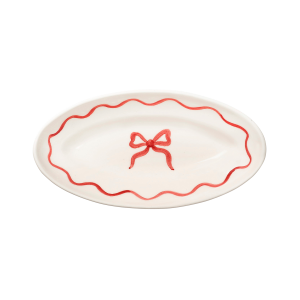 Liten serveringstallerken Bow 26 cm v:9699244 Liten serveringstallerken Bow 26 cm v:9699244