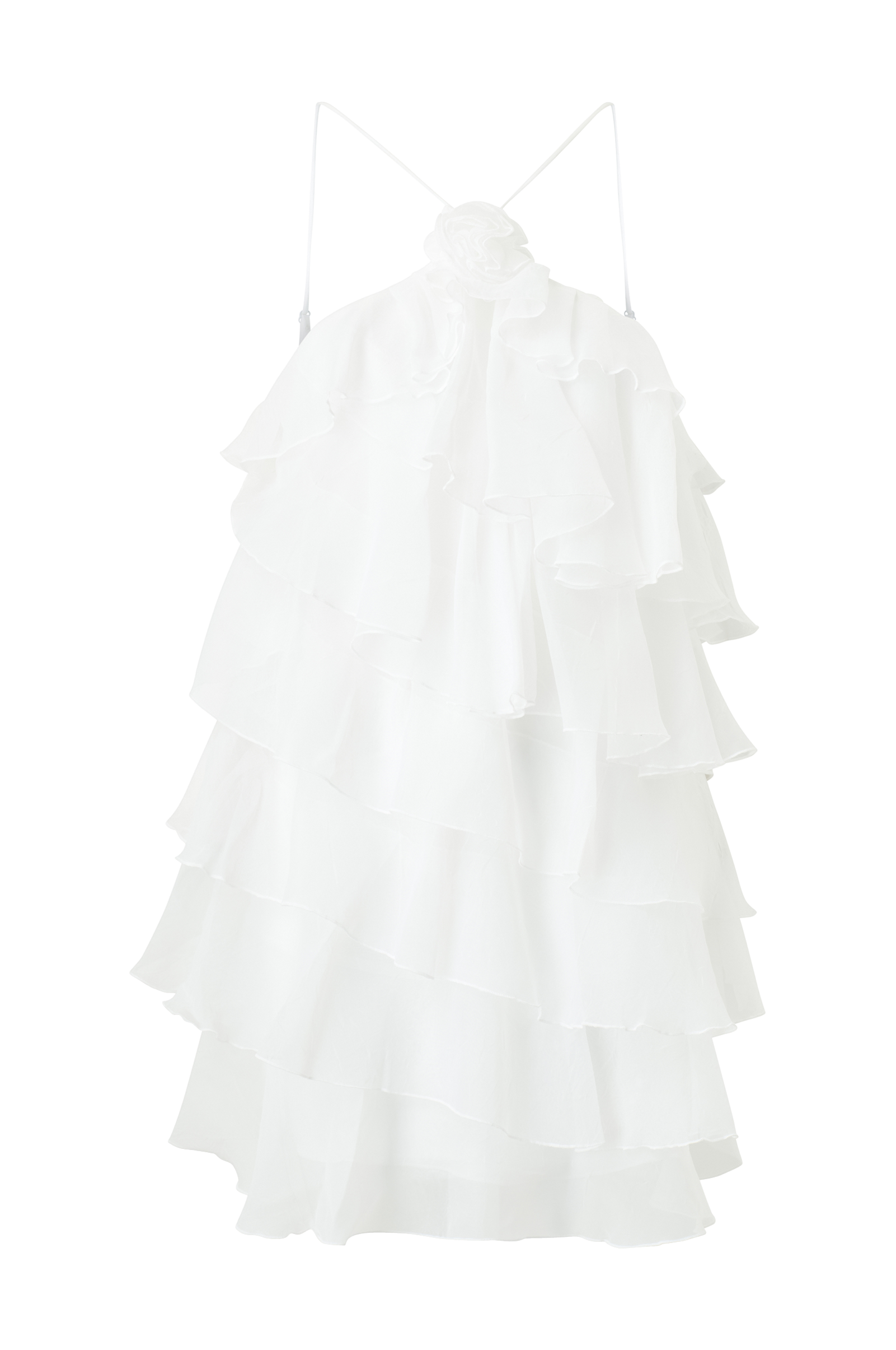 Volangkjole Frill Mini Dress v:4994017