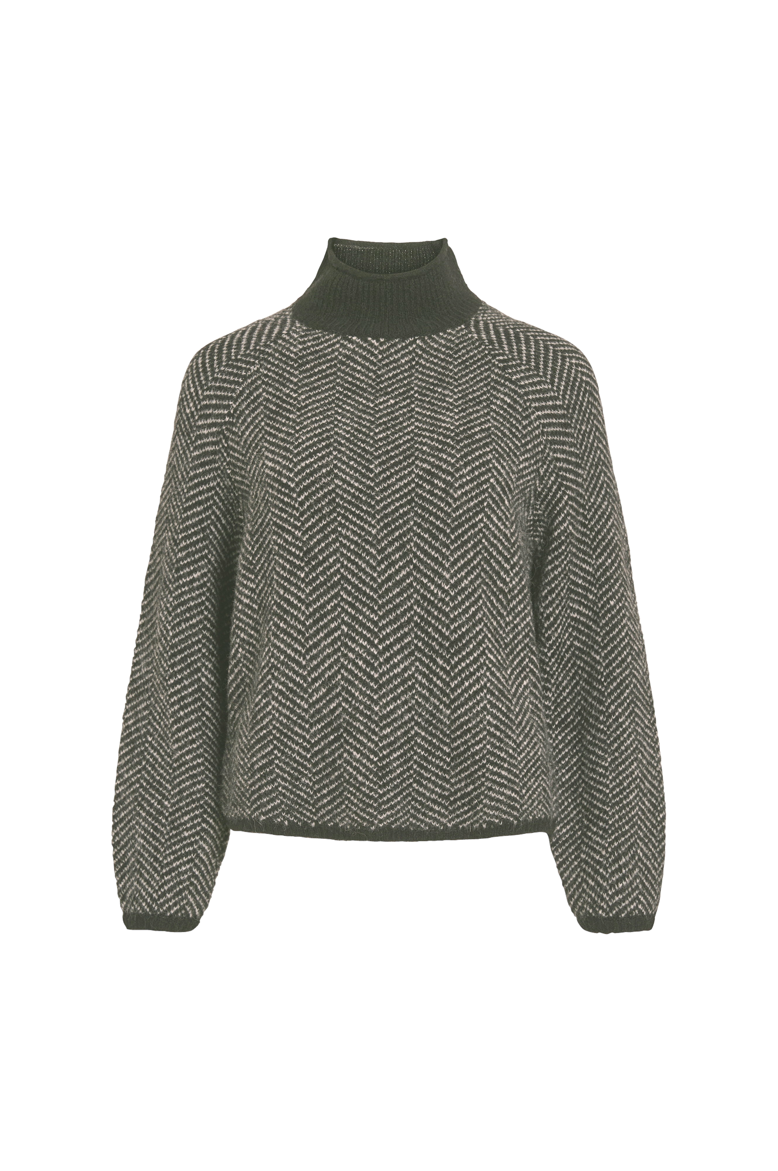 Genser viLory High Neck L/S Knit Top v:6114908