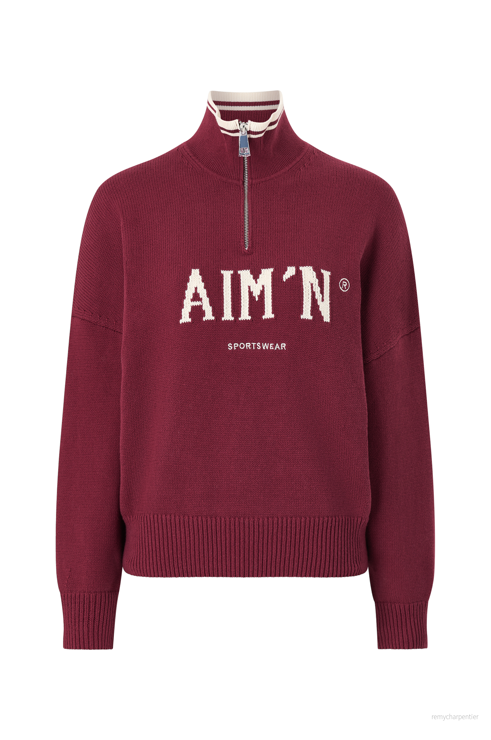 Pullover College Knitted Half Zip v:8470797
