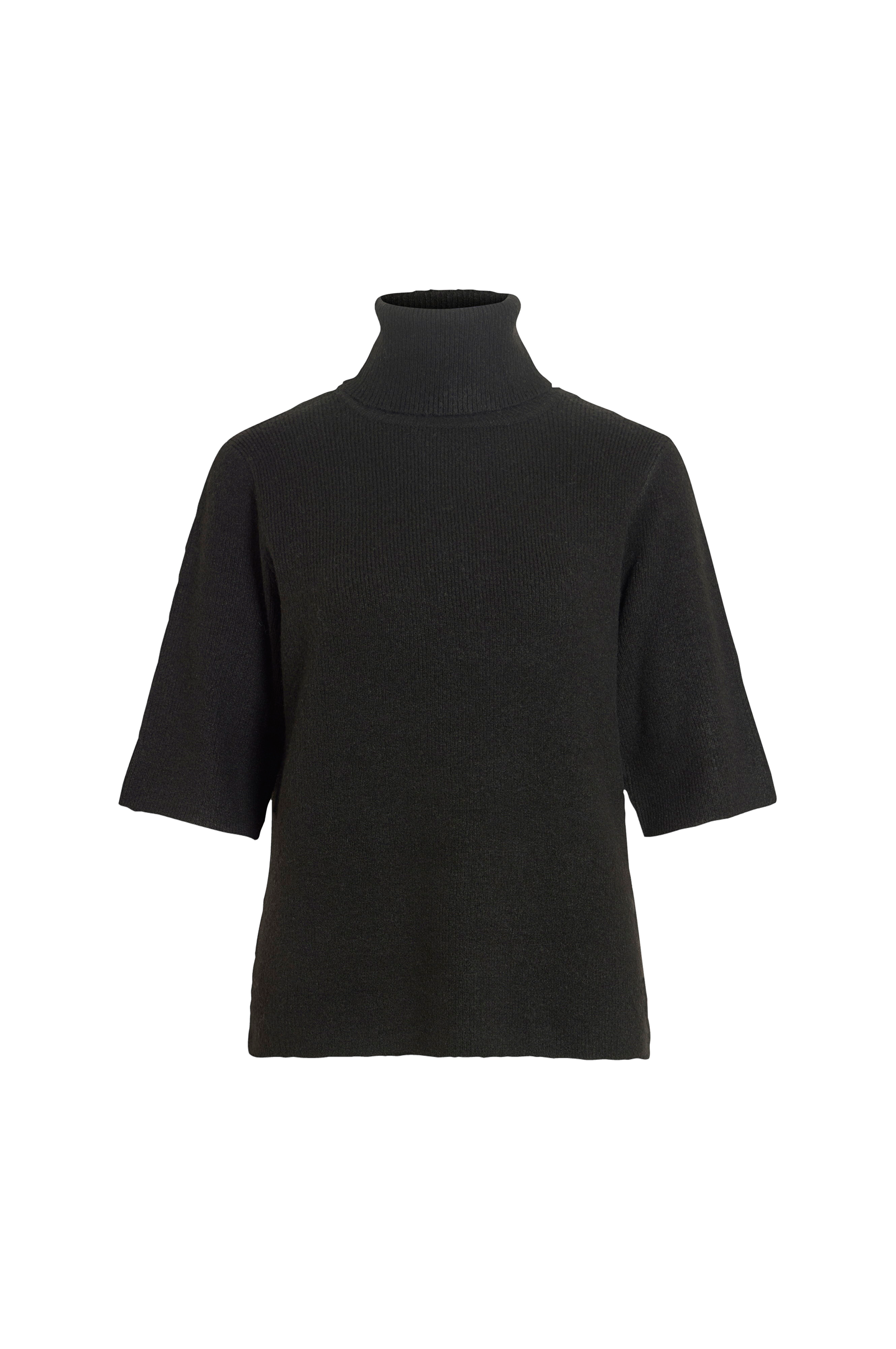 Genser Vilolo S/S Rollneck Knit Top/Ka v:5214047