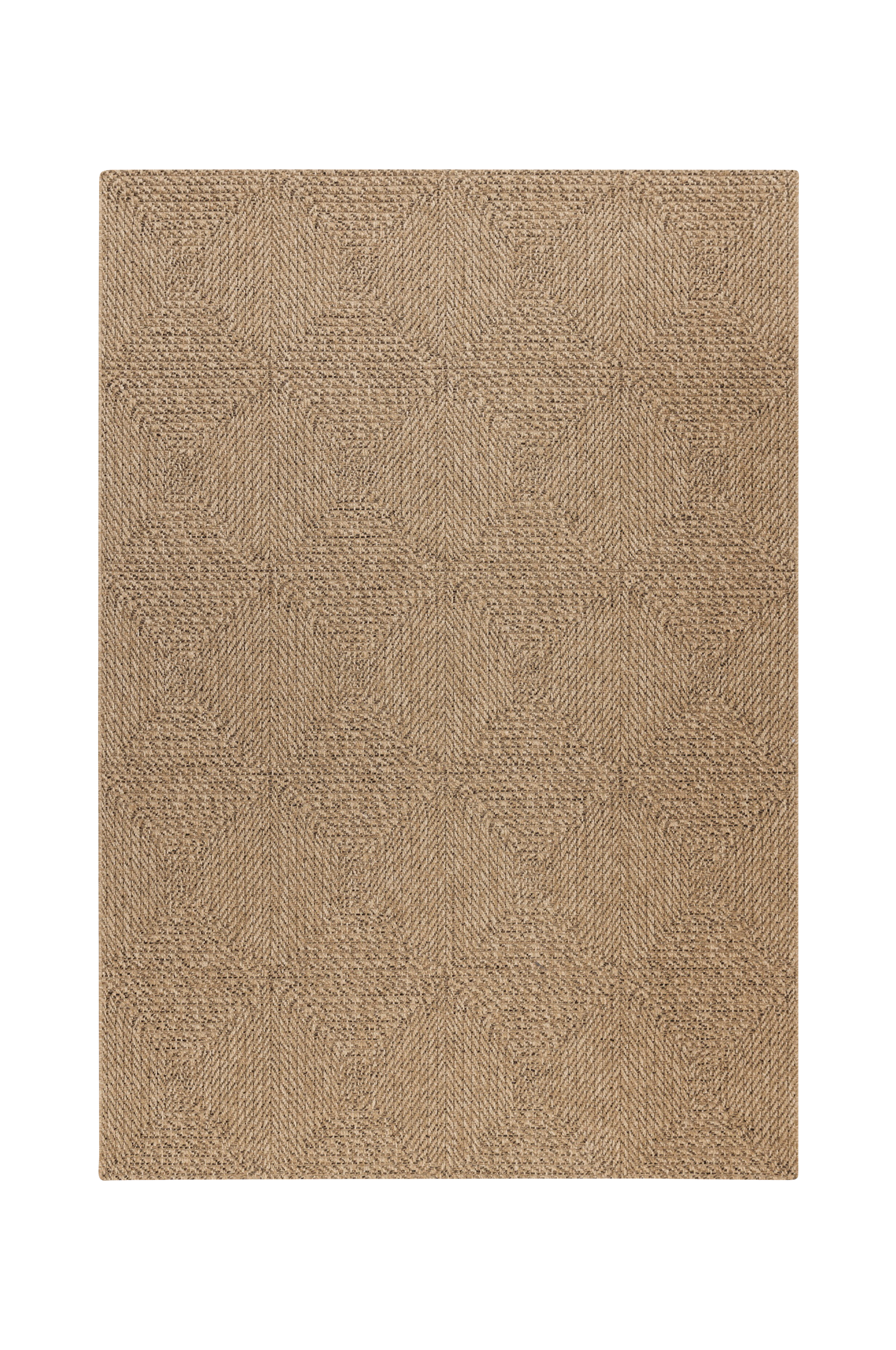 Flatvevd teppe Natural v:7415622
