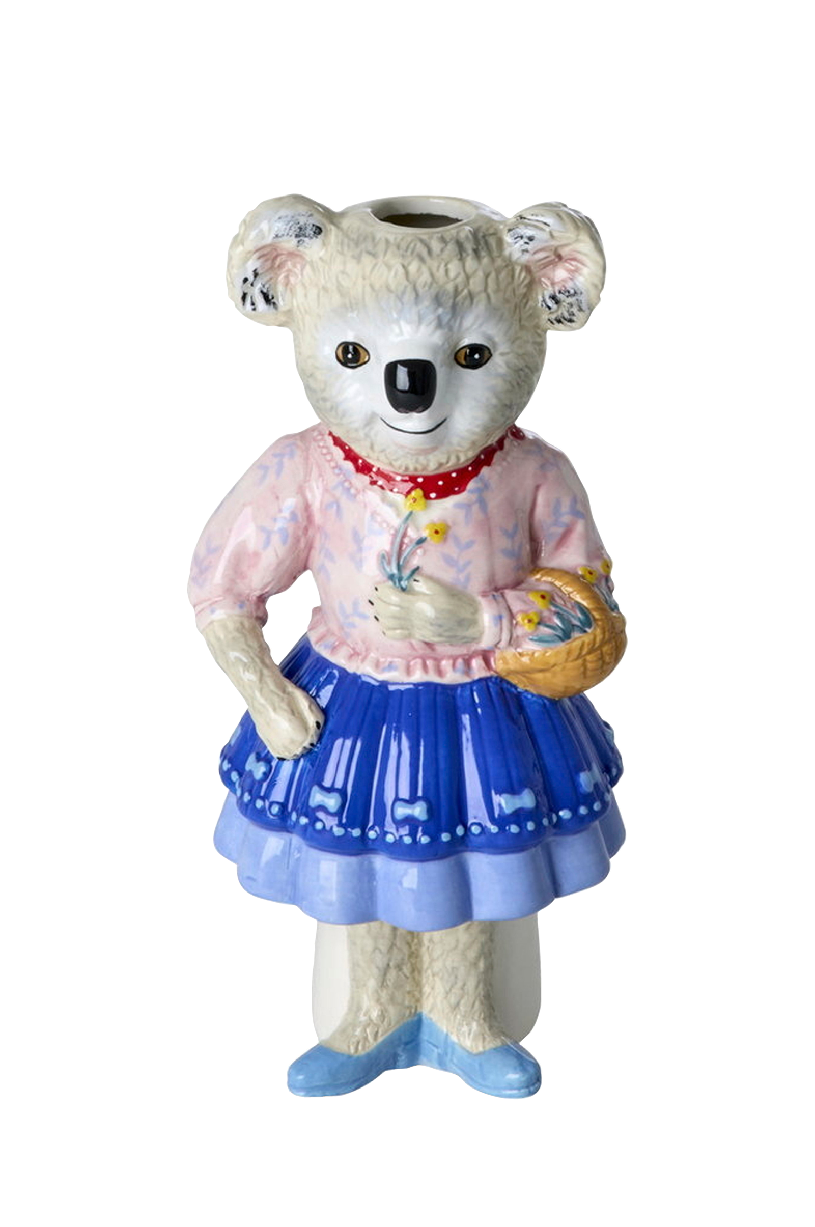 Keramikkvase i koalaform v:8648378