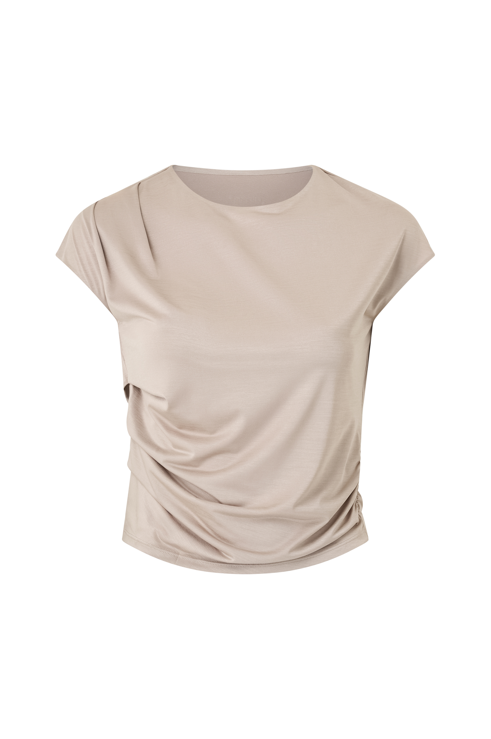 Treningstopp Luminous Draped Short Sleeve v:348720