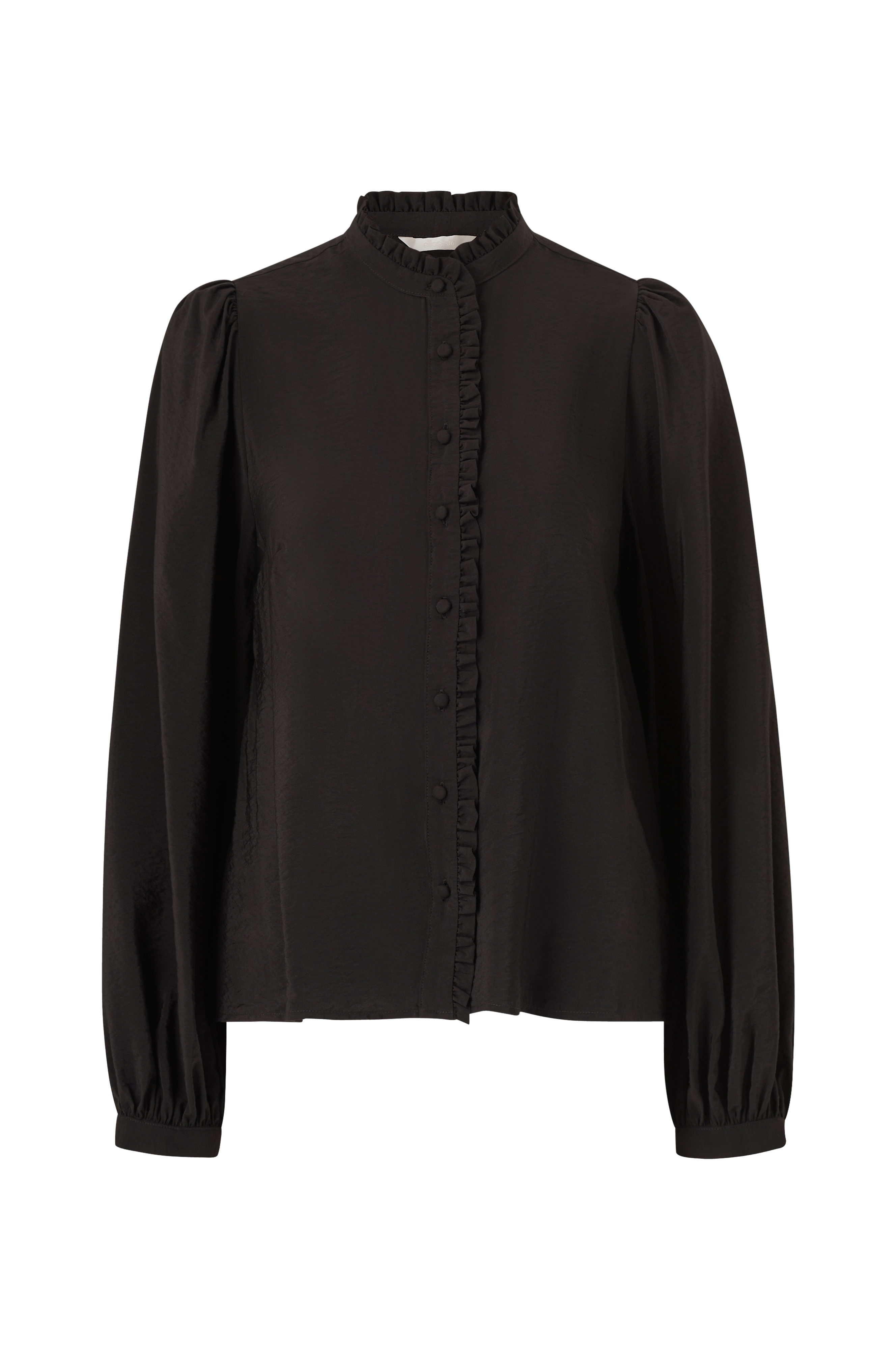 Bluse med volangdetalj v:371395