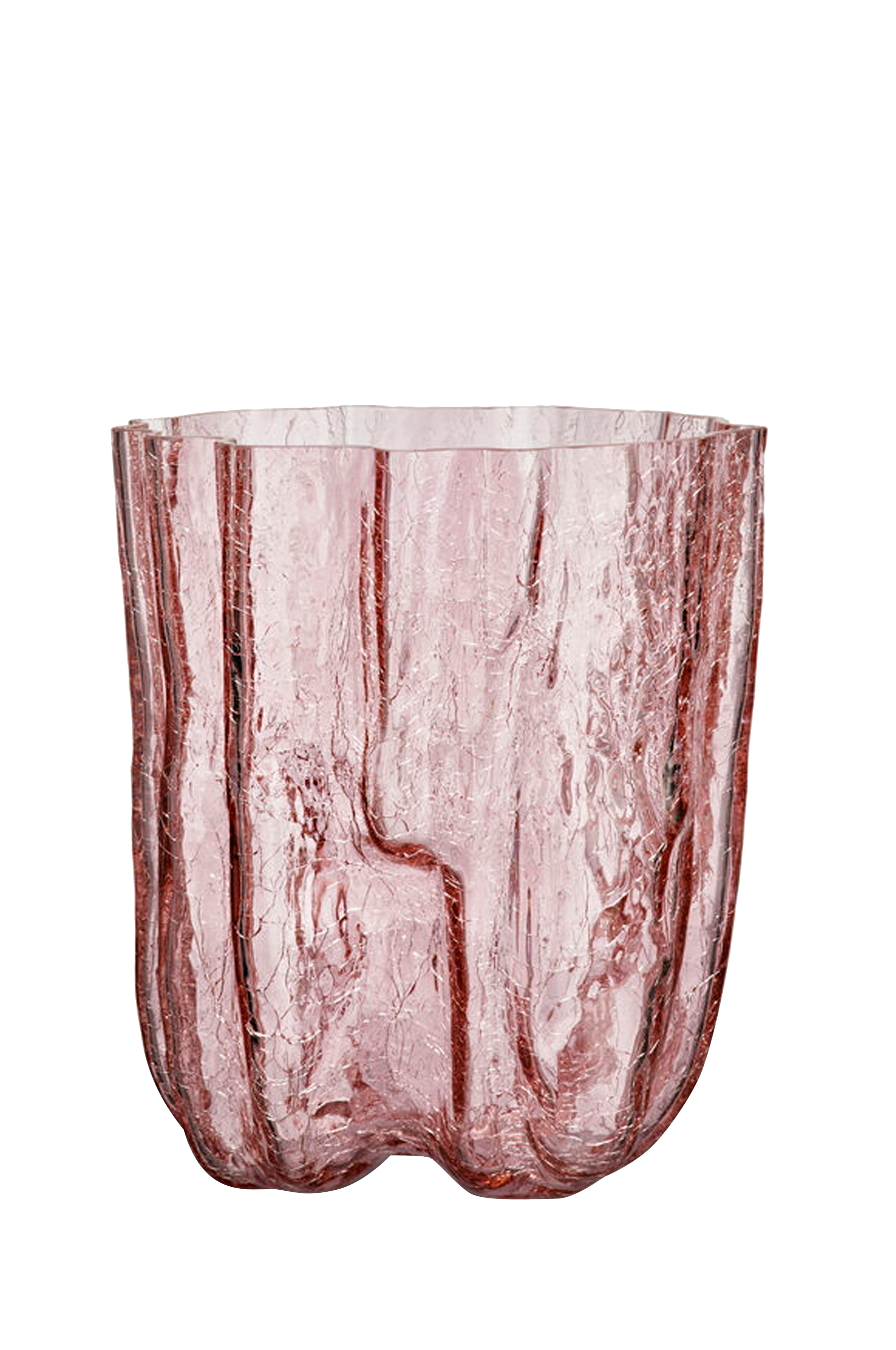 Vase Crackle H 27Cm v:9132011