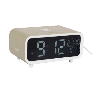 Alarmklokke Chunky LED W. Phone Charger v:4372782 Alarmklokke Chunky LED W. Phone Charger v:4372782