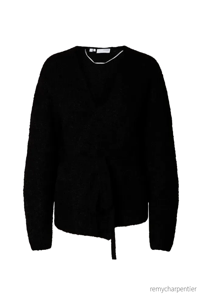 Kardigan slfGabella LS Knit Belt v:3292007