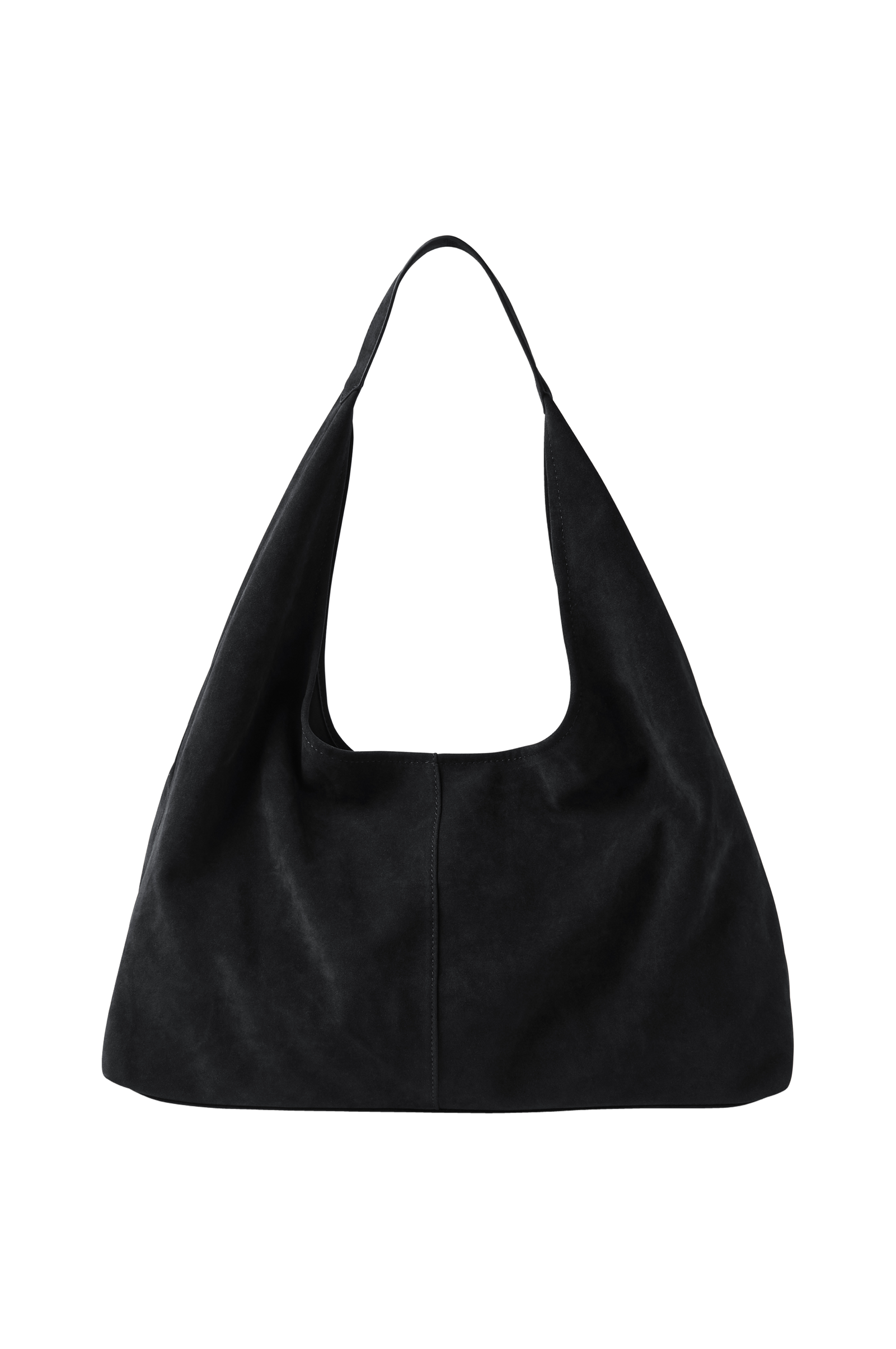 Totebag i semsket skinnimitasjon v:8655377