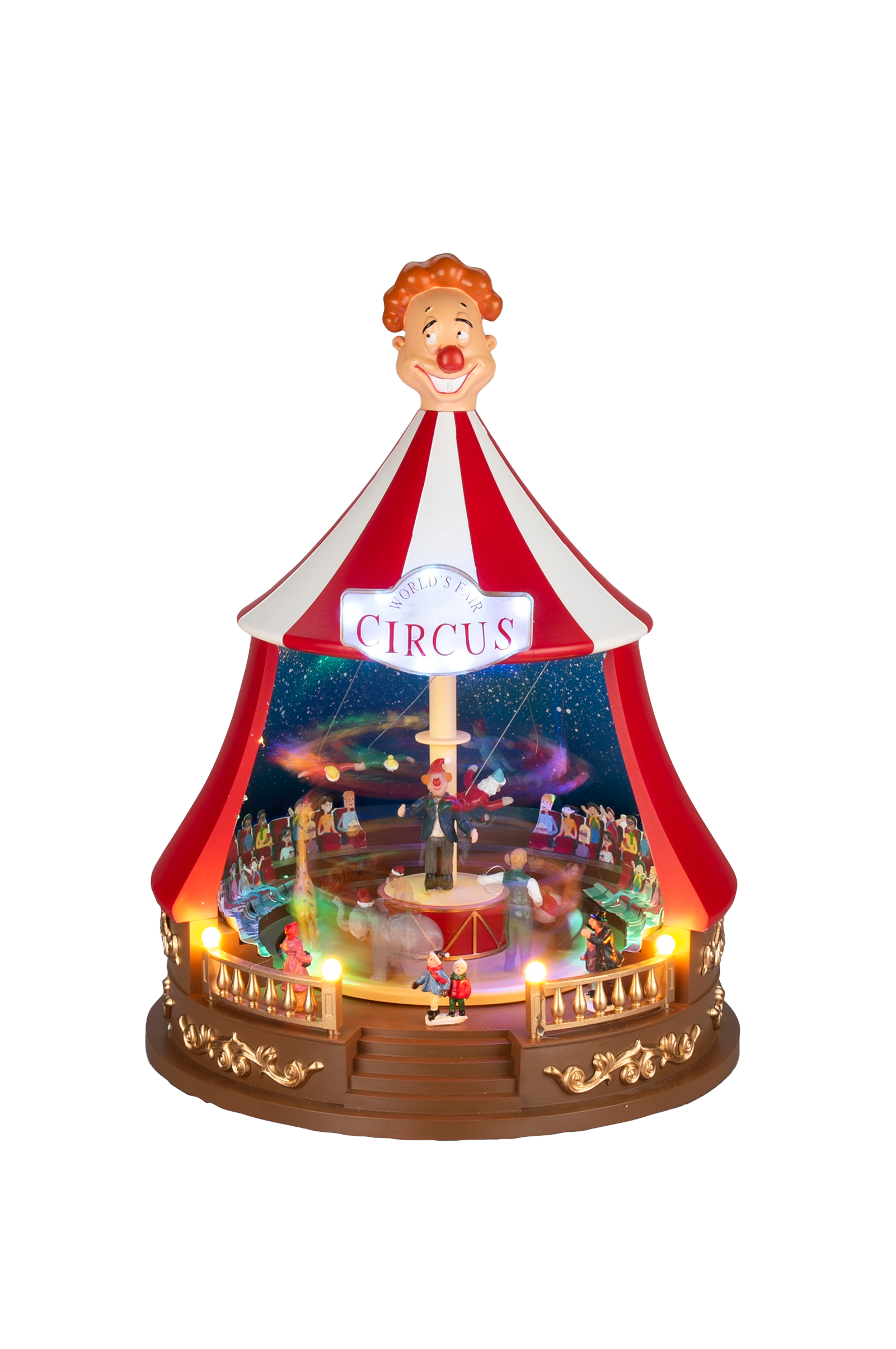 B/O Circus 45 cm med LED v:7649982