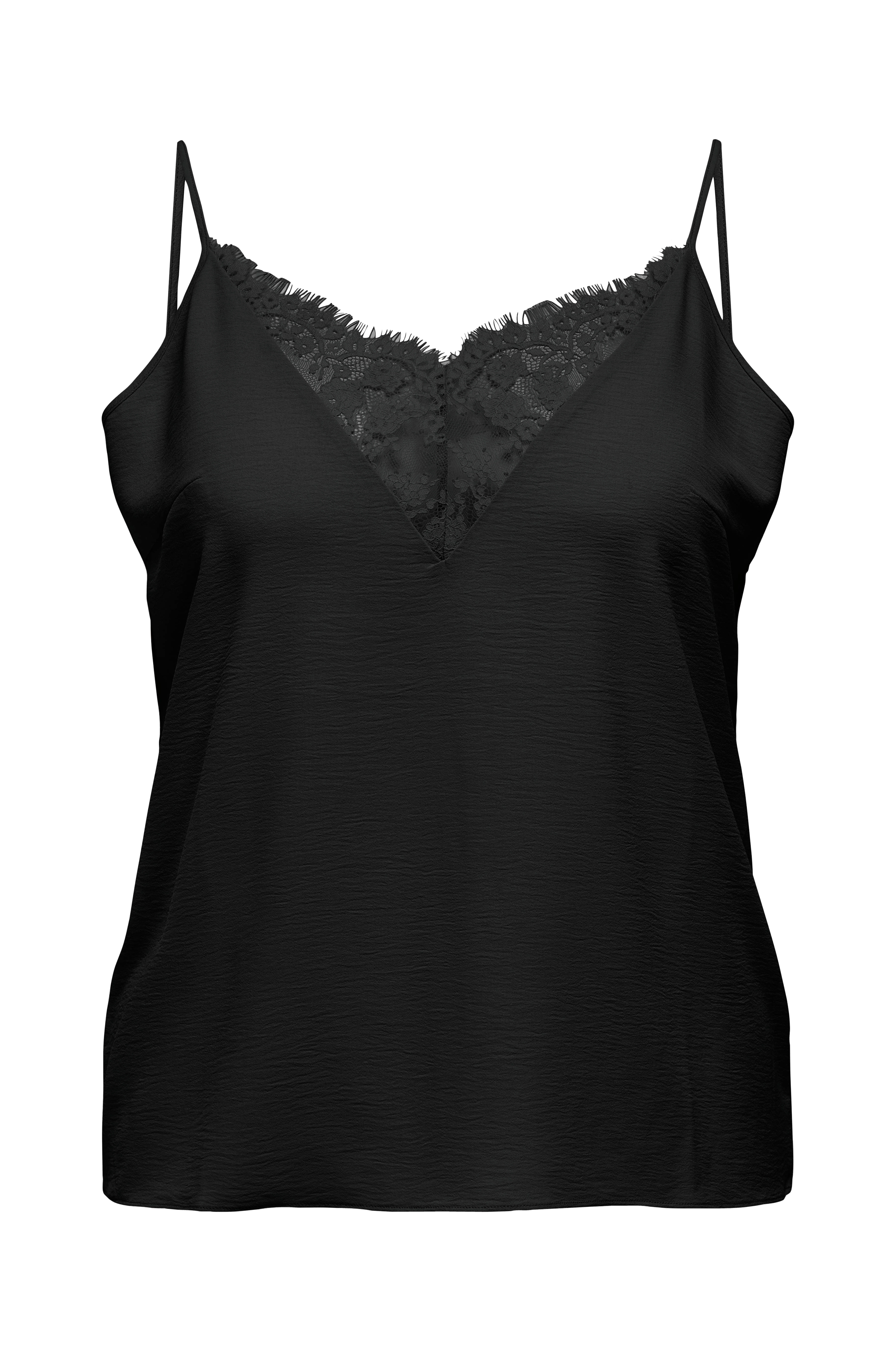 Topp carMetta Life Mix Lace Singlet Wvn v:5615401
