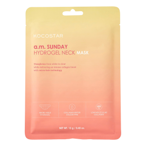 A.M. Sunday Hydrogel Neck Mask v:530984 A.M. Sunday Hydrogel Neck Mask v:530984