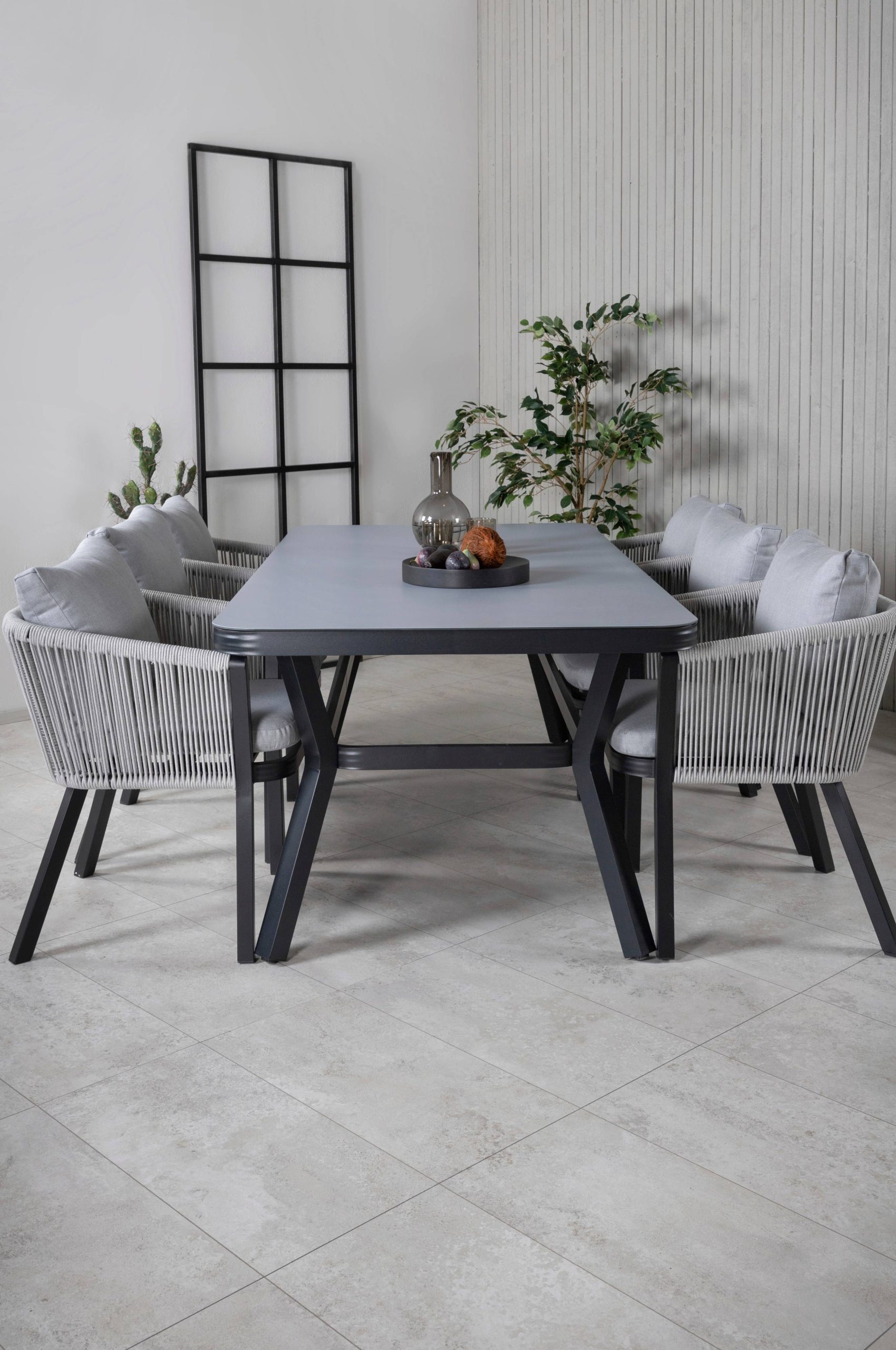 Spisegruppe Virya med 6 spisestoler Virya v:7141860