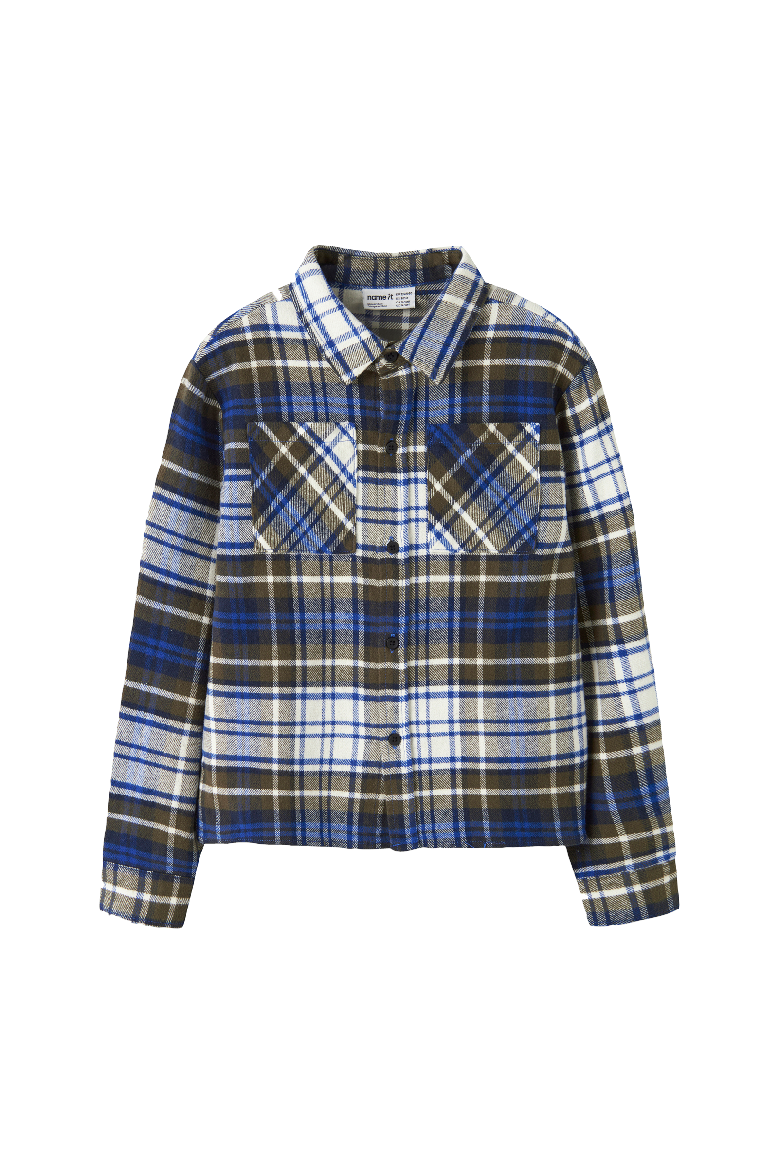 Overtreksskjorte Nkmnetul Ls Overshirt v:1953997