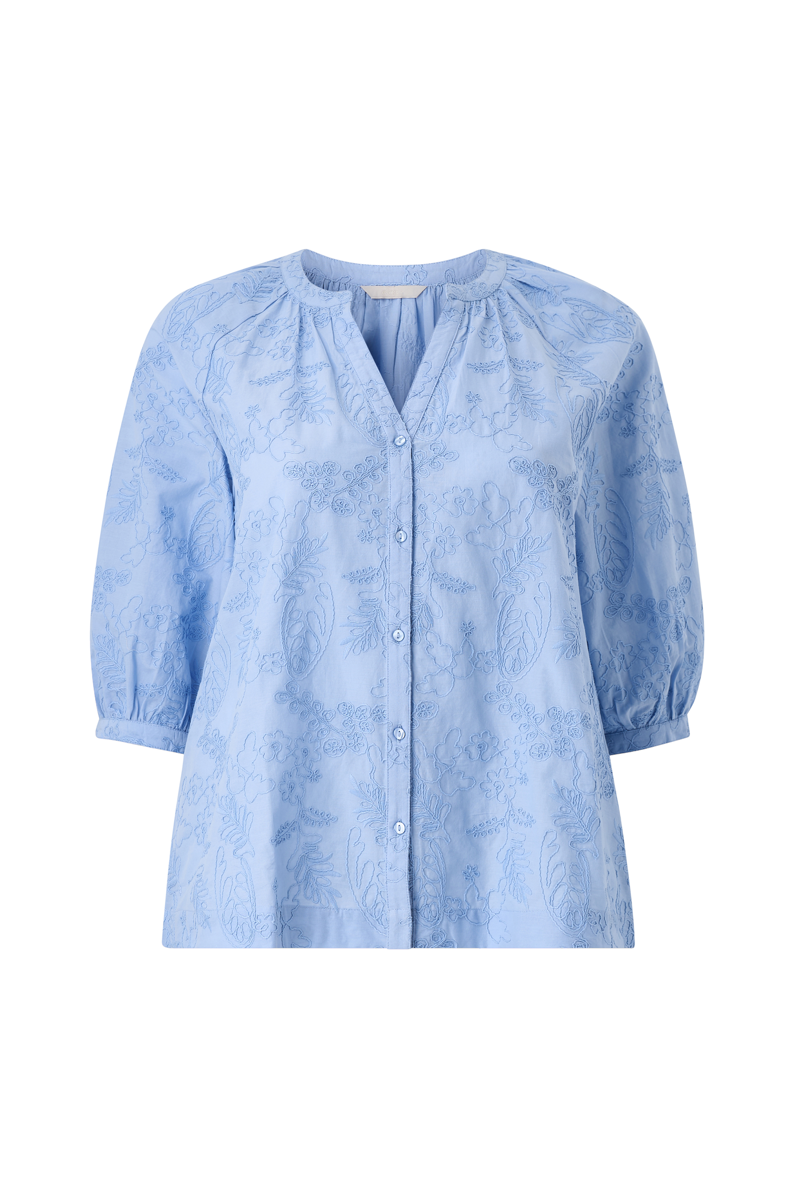 Bluse med broderi v:5316085