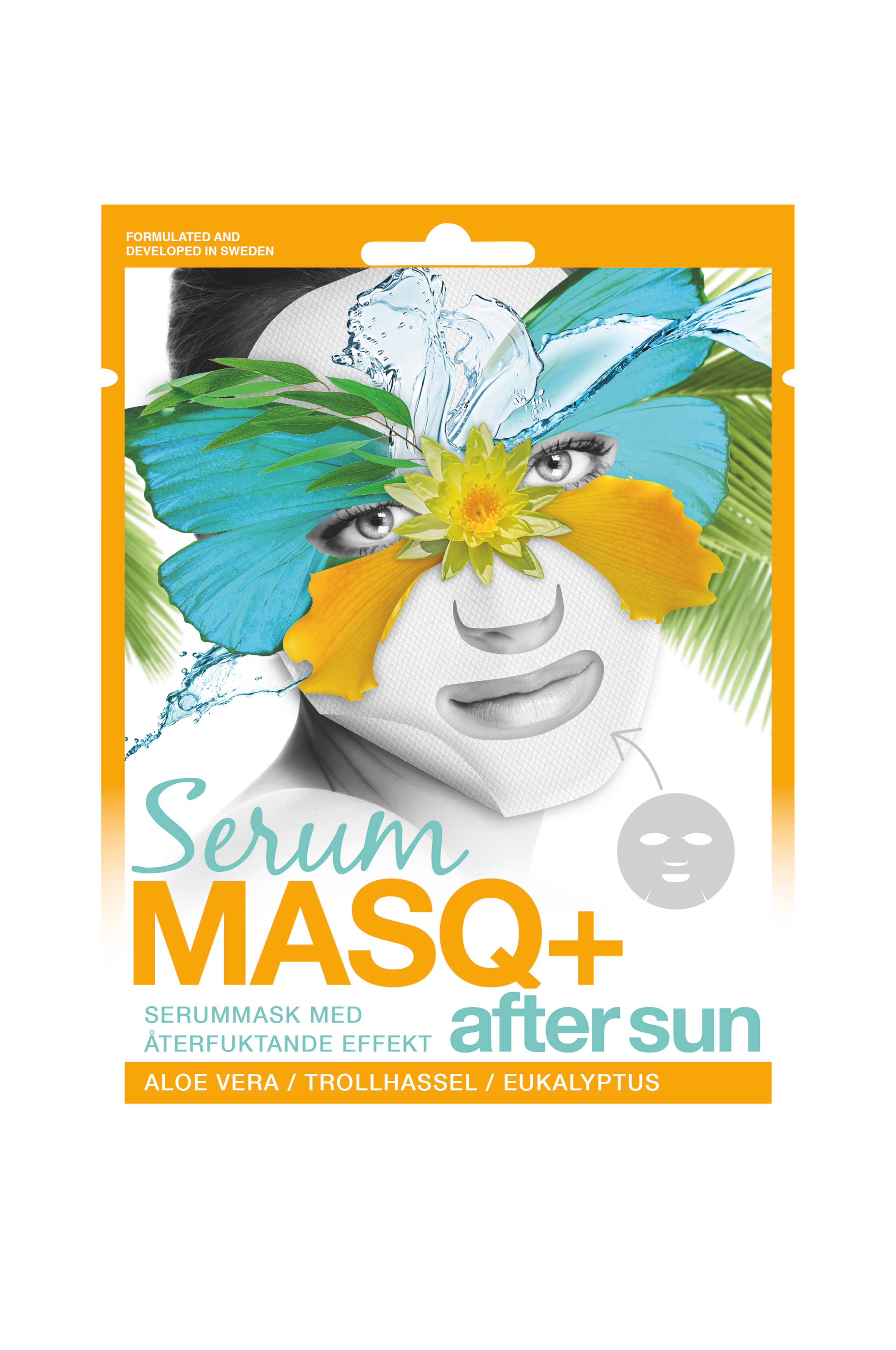 SerumMASQ+ After Sun Sheet mask 1stk v:8090168