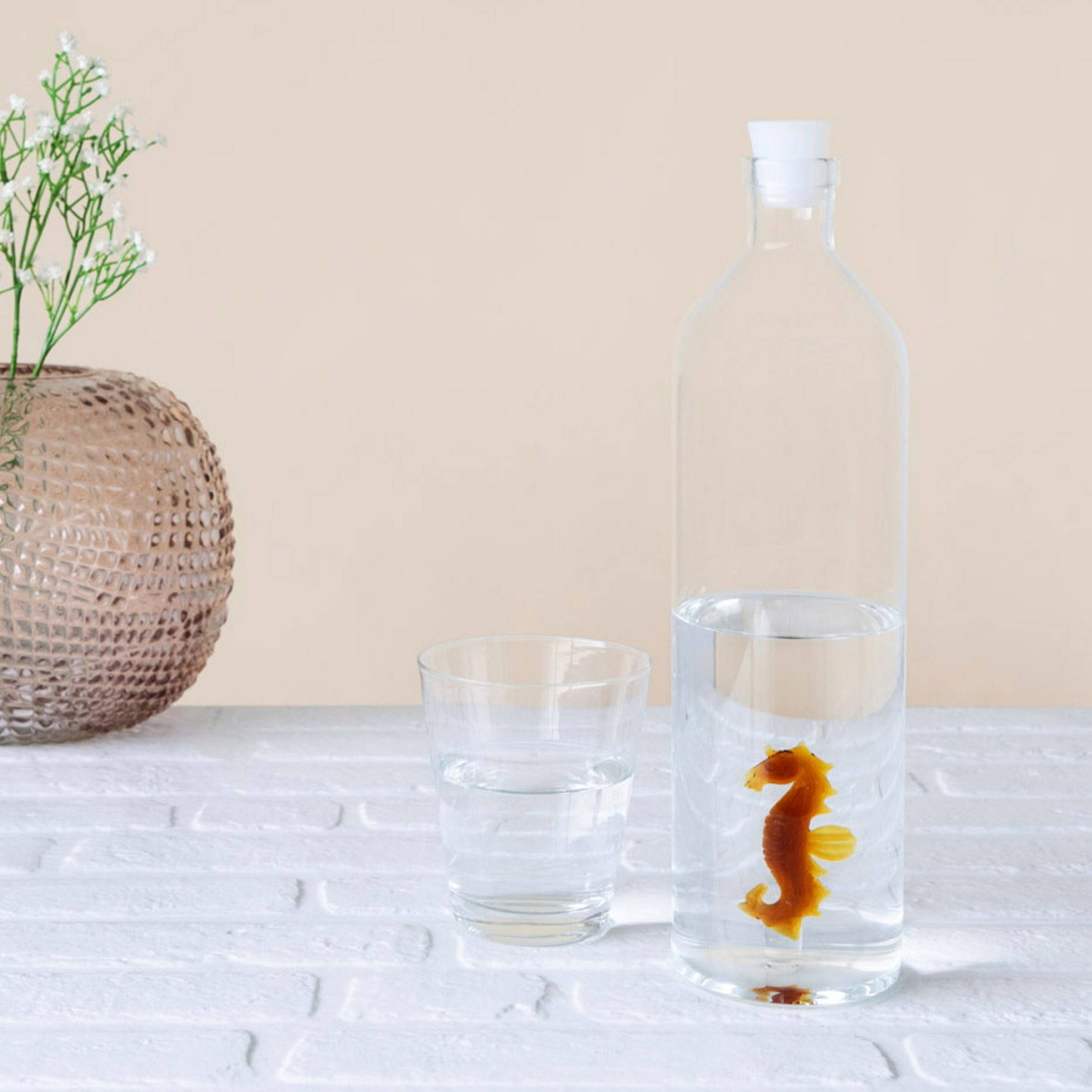 Flaske, Atlantis Seahorse, 1,2 L, borosilikat v:539715 Flaske, Atlantis Seahorse, 1,2 L, borosilikat v:539715