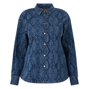 Denimskjorte jOlivia L/S Snake v:1798970 Denimskjorte jOlivia L/S Snake v:1798970