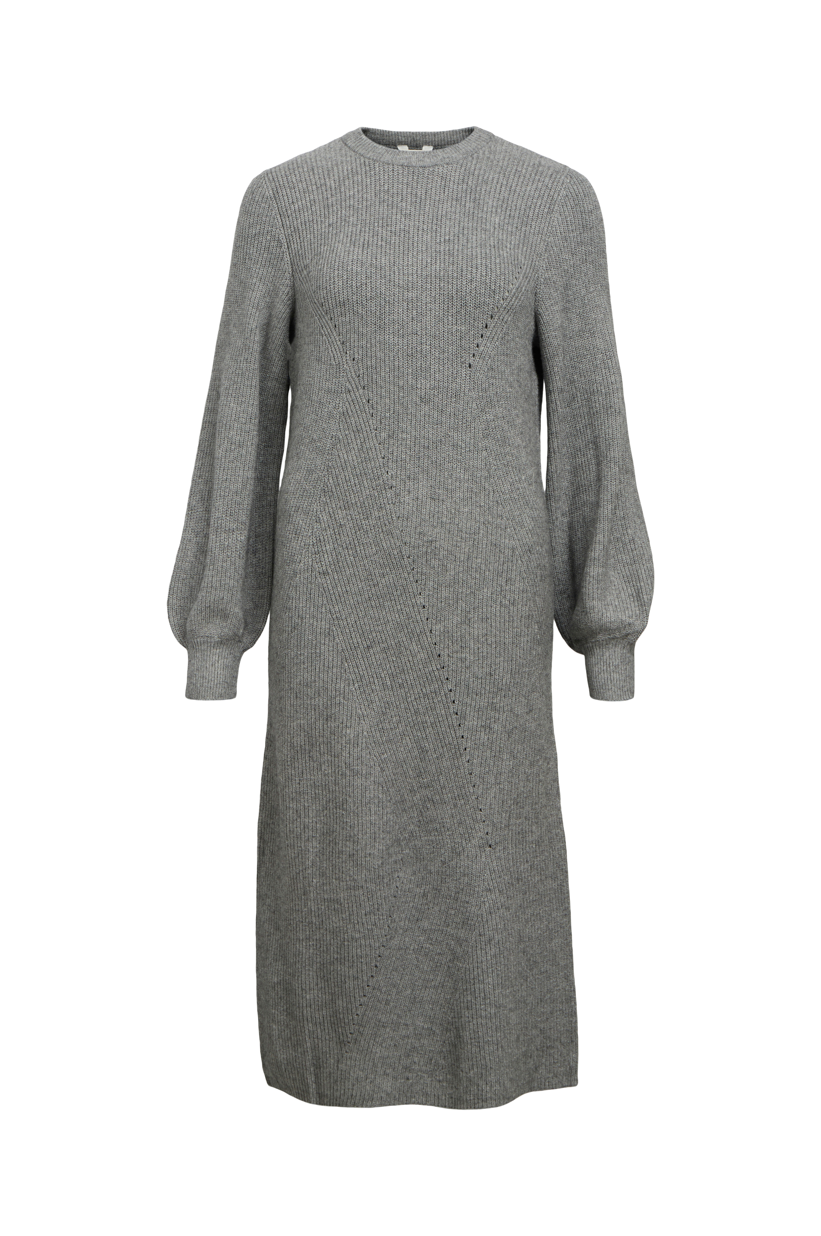 Kjole objDitte RE L/S Knit Midi Dress v:7373883