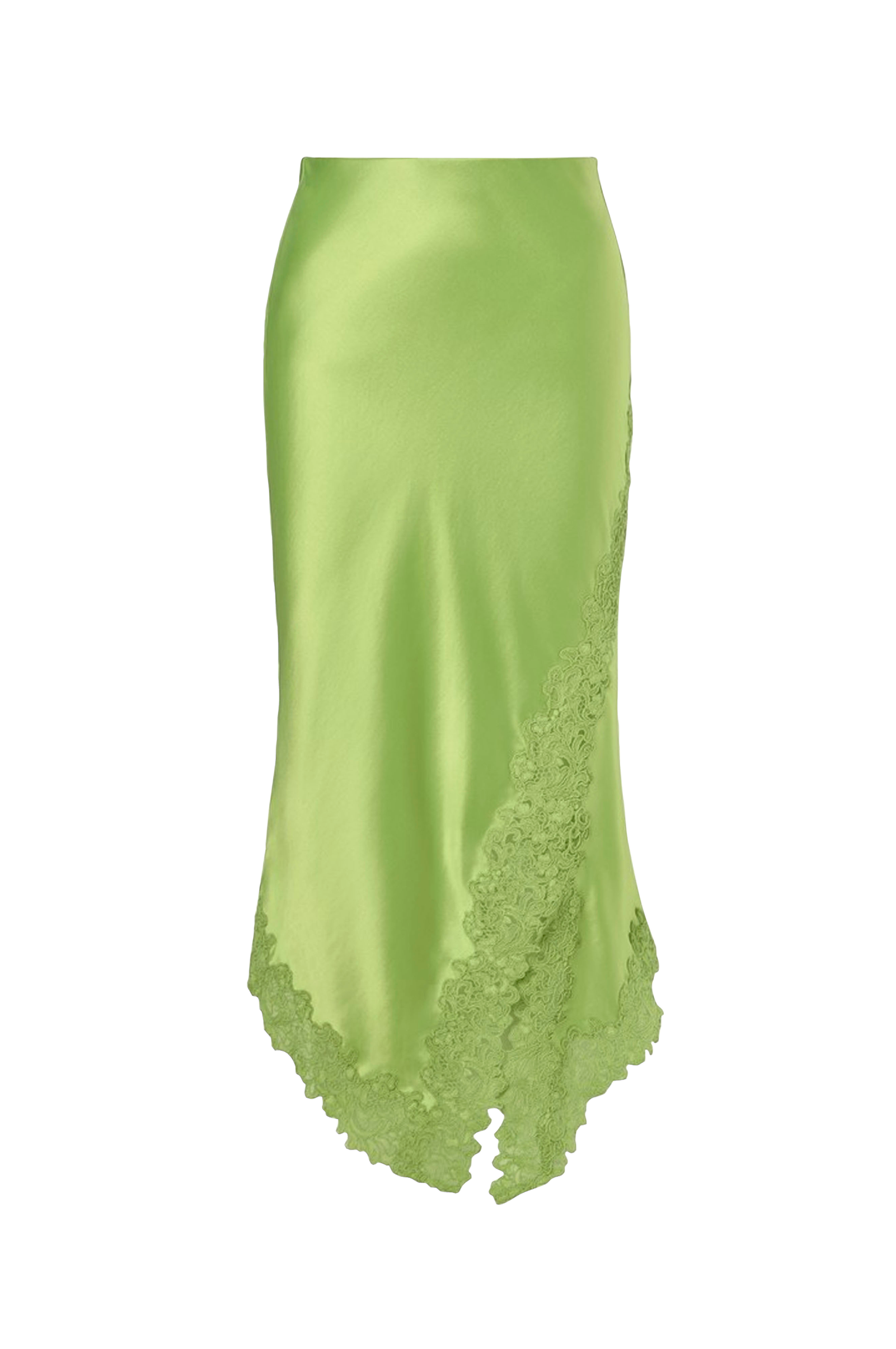 Skjørt Heylin Asymmetric Lace Hem Midi Skirt v:4681980