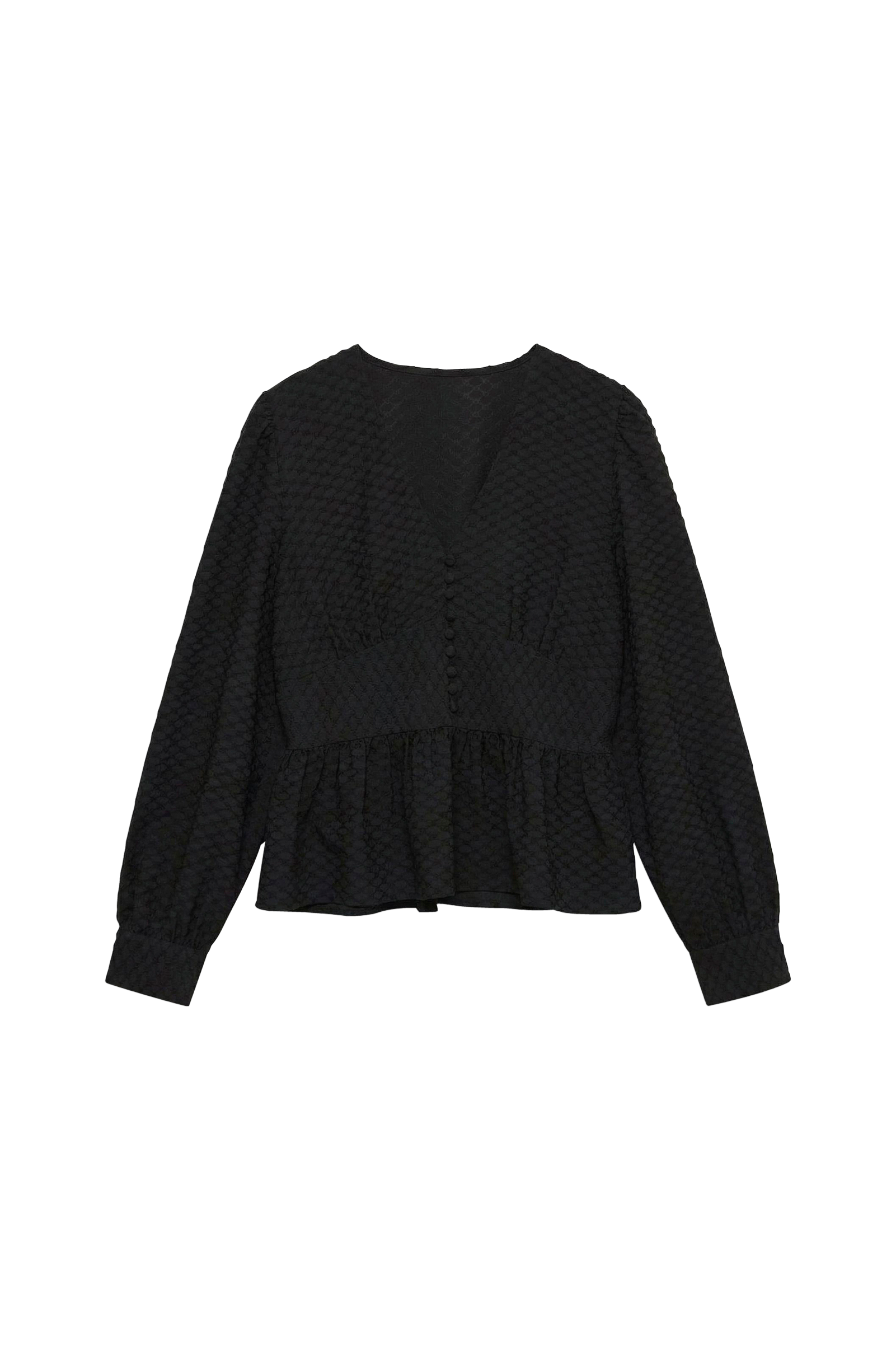 Bluse Vmaugusta Ls Button Top Wvn v:1826876
