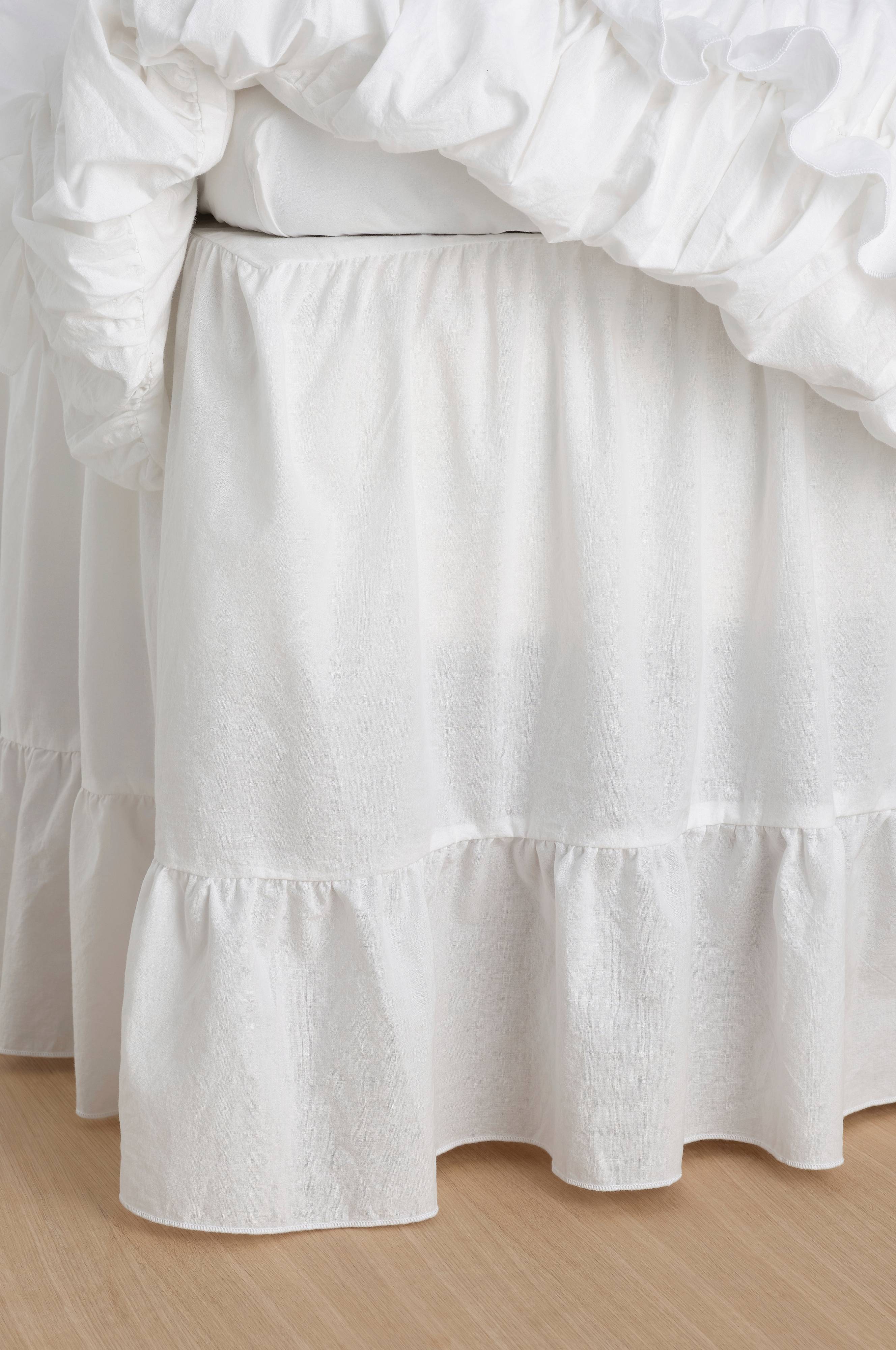 Sengekappe Juliette Giant i vasket bomull 60 cm v:6087114
