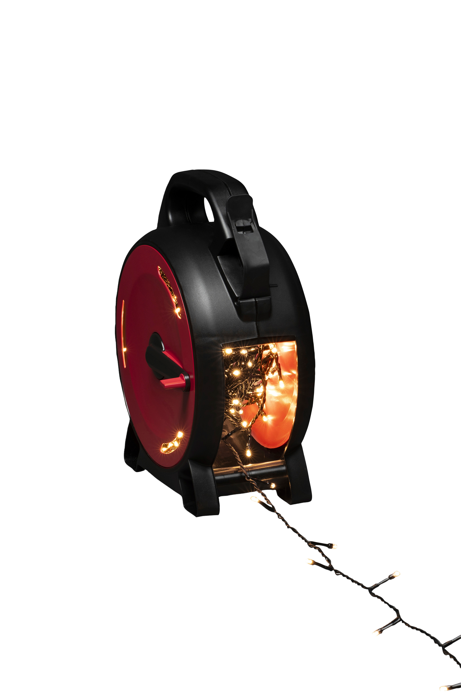 Kabeltrommel Lightchain 400, varmhvit LED v:818676