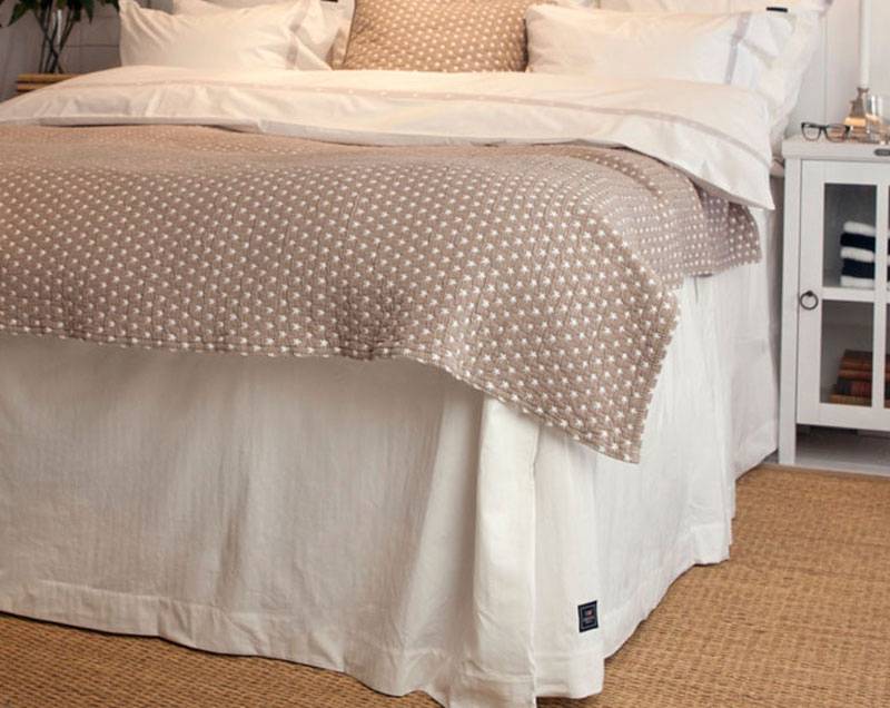 Sengekappe Herringbone Bedskirt v:3180509